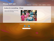 Tablet Screenshot of phaup.net